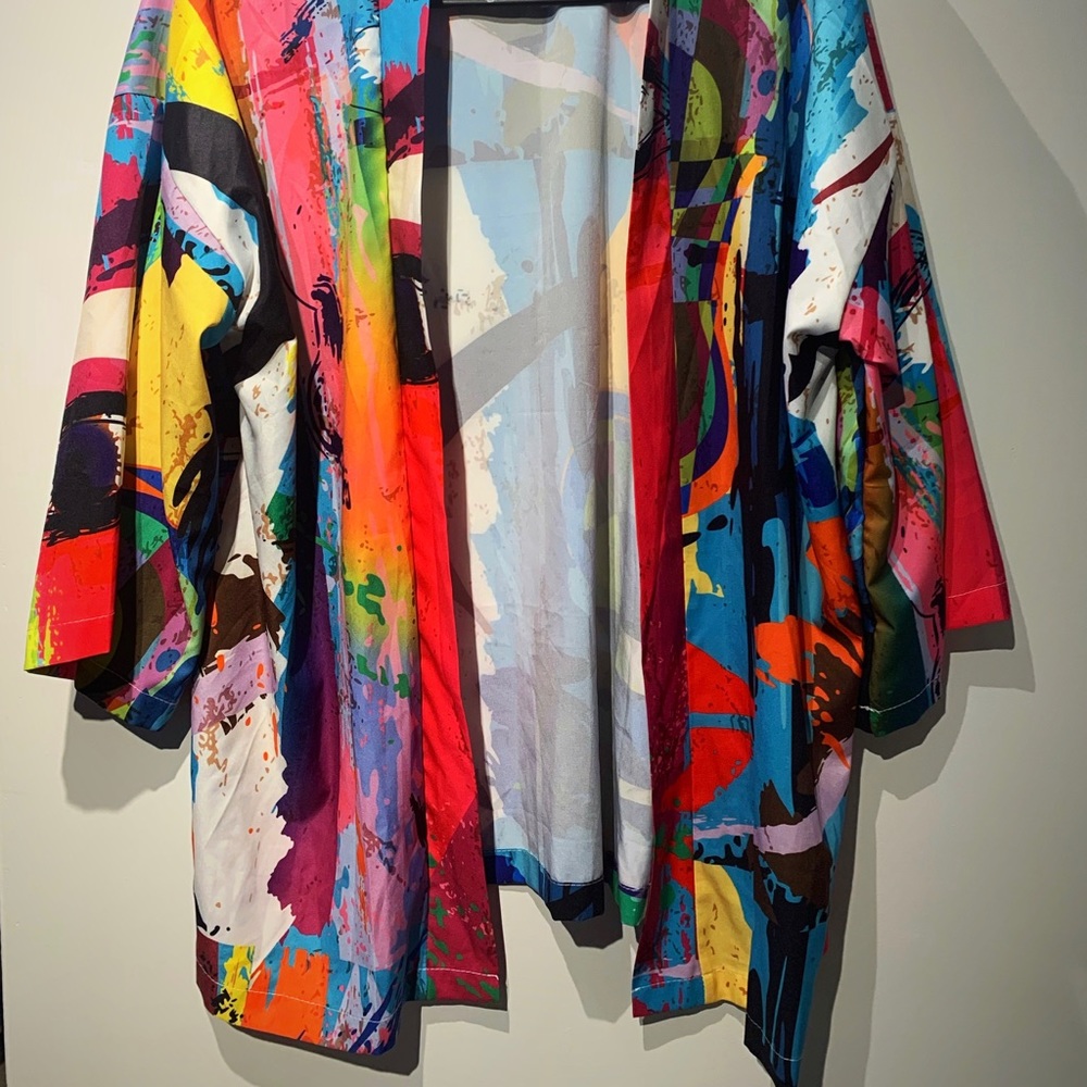 Colorful silk pullover - Picture 2 of 2